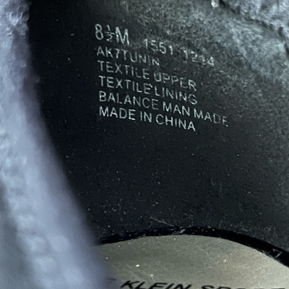 Anne Klein Sport Peep Toe Wedge Black Patent/cloth - Picture 6 of 9